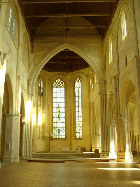 Le choeur de l'église de la Madeleine