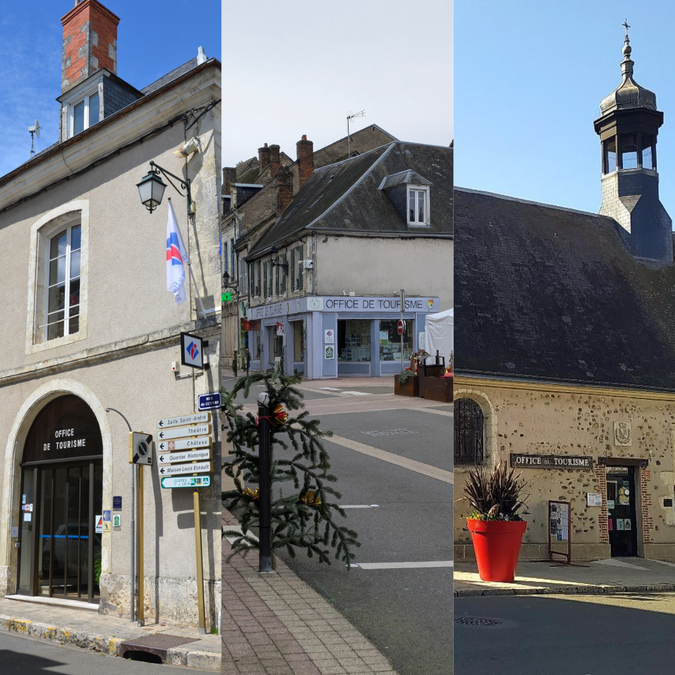 Les bureaux de l'Office de Tourisme du Grand Châteaudun